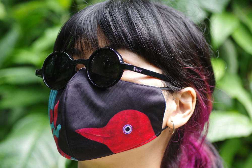 現代アートがマスクになった　「私だけのマスク展」をオンライン開催　中部ジャワの石井泰美さん