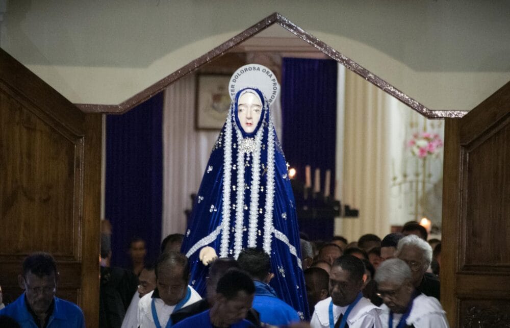 【インドネシア全34州の旅】#49　東ヌサトゥンガラ州⑥フローレス島ララントゥカ　マリア像の行進