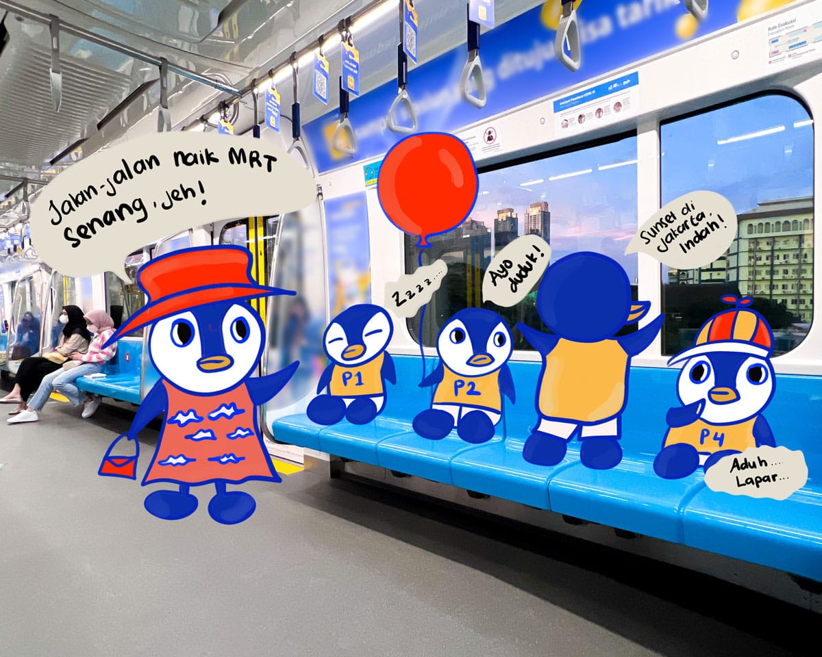 プトリ・スシロ 「MRTに乗って」