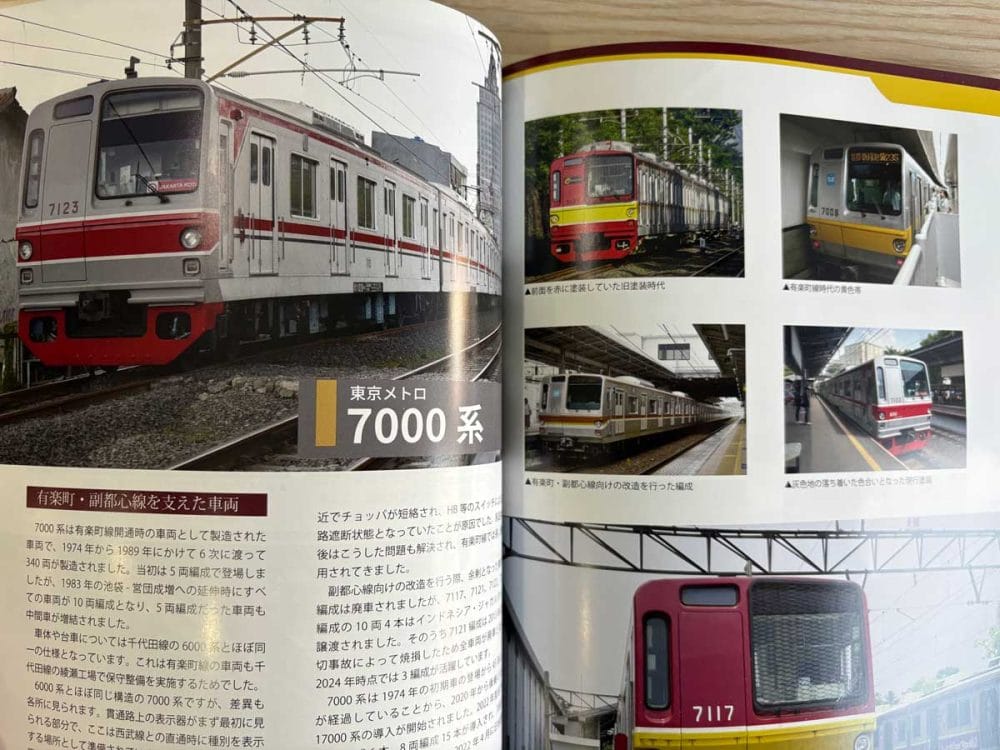 ジャカルタで走る日本の中古電車の紹介。「〇〇系」ごとに詳しく記載されている