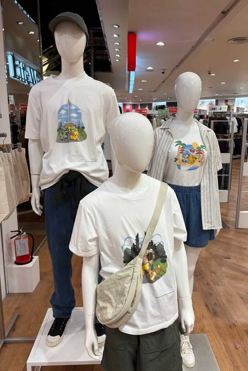 インドネシアを旅するポケモン、ユニクロに登場！ モナスの前を走る