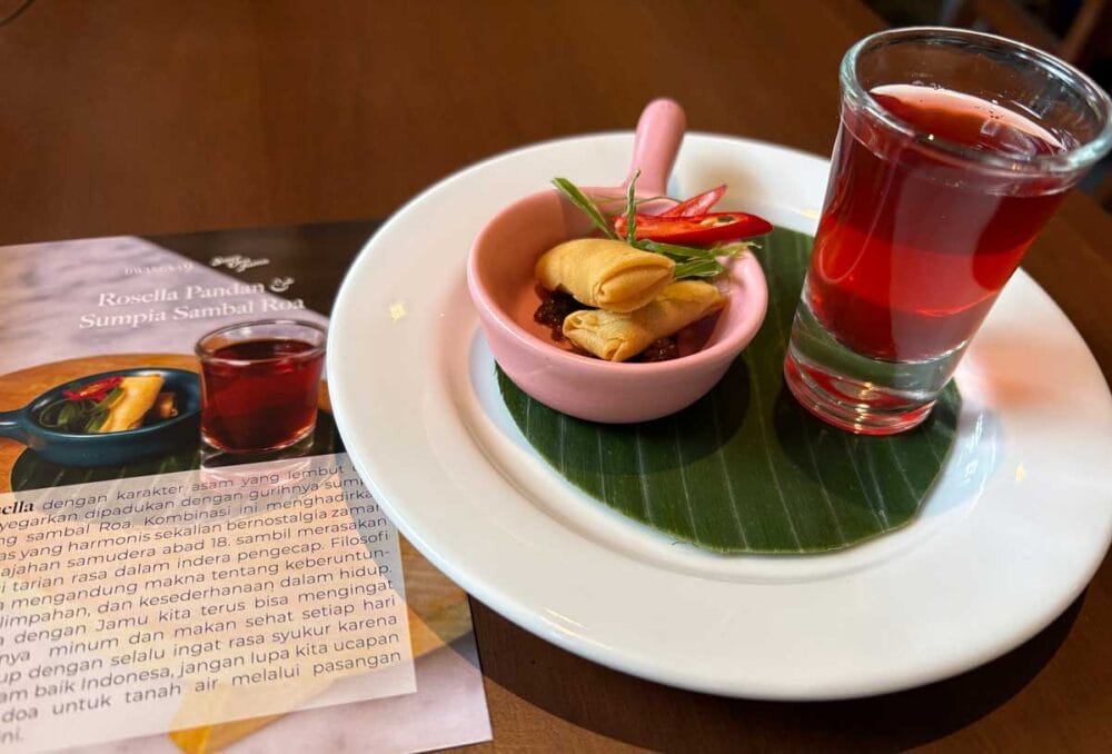 ジャムーとインドネシアのスナックを合わせて楽しむ「ジャムー・ペアリング」