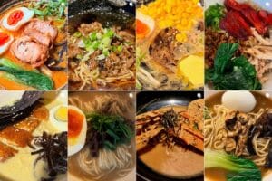 食べ歩いたラーメン（Instagramより）