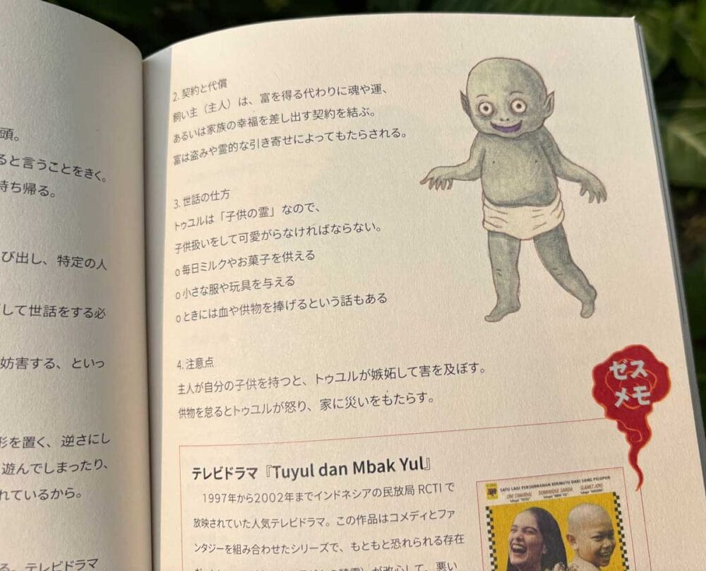 物がなくなると「トゥユルのしわざ」と言われる（「インドネシア ジャワ島の神秘世界」より）